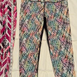 Victoria's Secret Multicolor Patterned Leggings